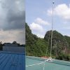 Thiết bị chống sét nhà mái tôn